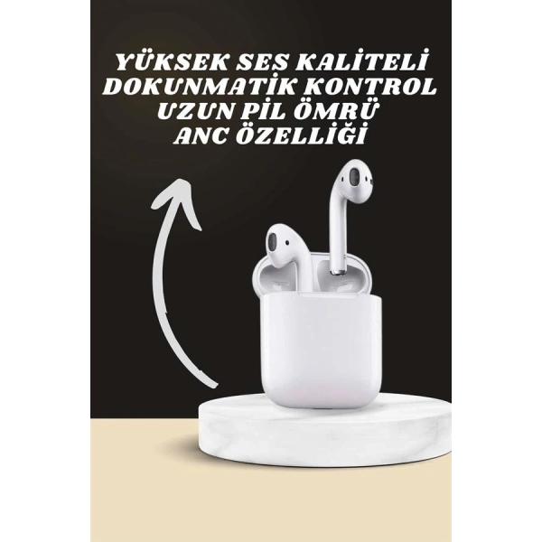 7 Kordonlu Akıllı Saat Ve 2.Nesil Kulaklık Yüksek Ses Kaliteli Uzun Pil Ömrü