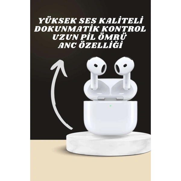 7 Kordonlu Akıllı Saat Ve 3.Nesil Kulaklık Dokunmatik Ekran Sesli Görüşme Yapabilen