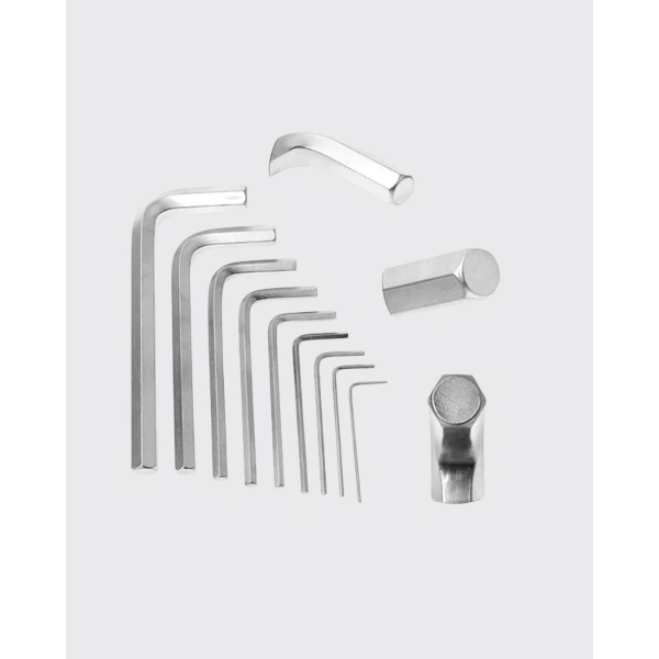 9 Parça Alyan Anahtar Seti Bisiklet Mobilya ve Otomotiv Uyumlu