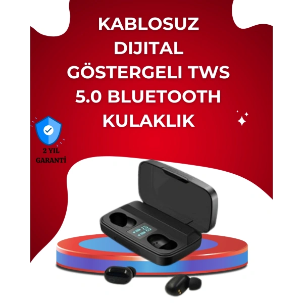 ABS Gövdeli, Hafif ve Uzun Ömürlü Bluetooth Kulaklık