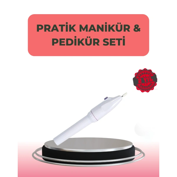 ABS Gövdeli Sessiz Tırnak Matkap Seti – Ayarlanabilir Hız ve Uzun Ömürlü Kullanım