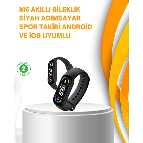 Akıllı Bileklik – Kalp Atışı, Uyku, Adımsayar ve Bildirim Takibi