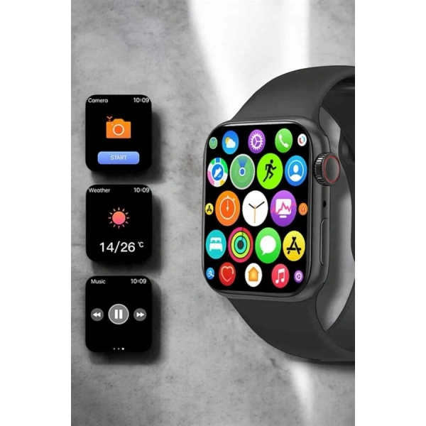 Akıllı Saat 44mm Çelik Kasa, OLED Ekran ve Gelişmiş Sağlık Takibi