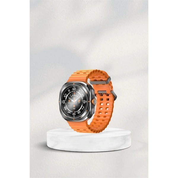 Akıllı Saat Amoled Ekran Bluetooth Bağlantılı Sağlık Takibi GPS Uyumlu