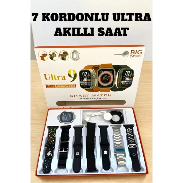 Akıllı Saat Android Ve İOS Uyumlu Arama Cevaplayan Dokunmatik Ekran