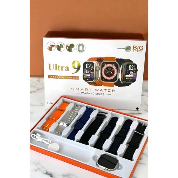 Akıllı Saat Android Ve İOS Uyumlu Arama Cevaplayan Dokunmatik Ekran