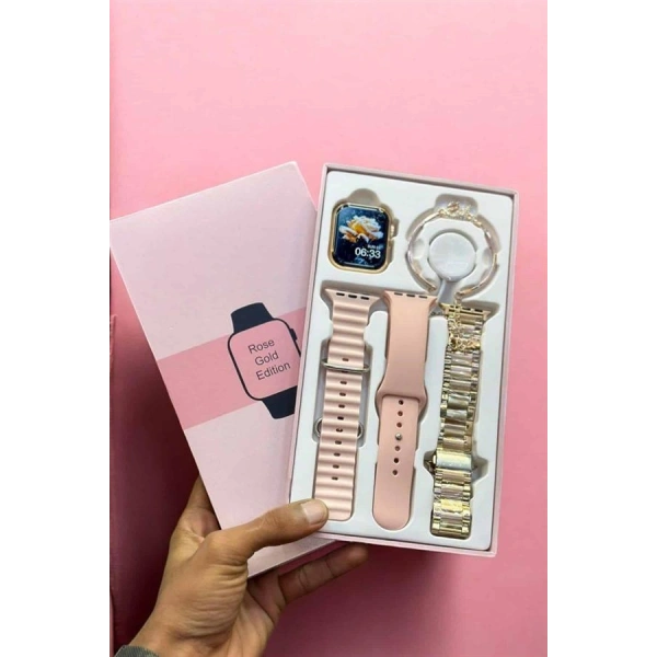 Akıllı Saat Bluetooth Bağlantılı Aksesuar Hediyeli GPS Takibi