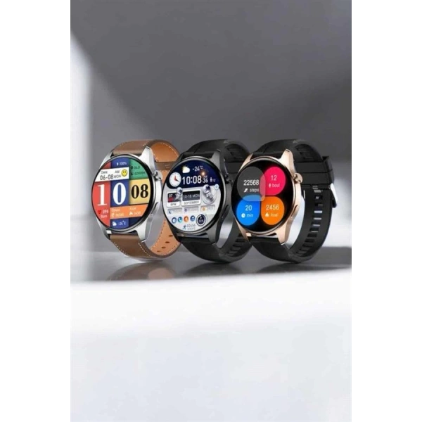 Akıllı Saat Bluetooth Bağlantılı Amoled Ekran Uyku ve Sağlık Takibi