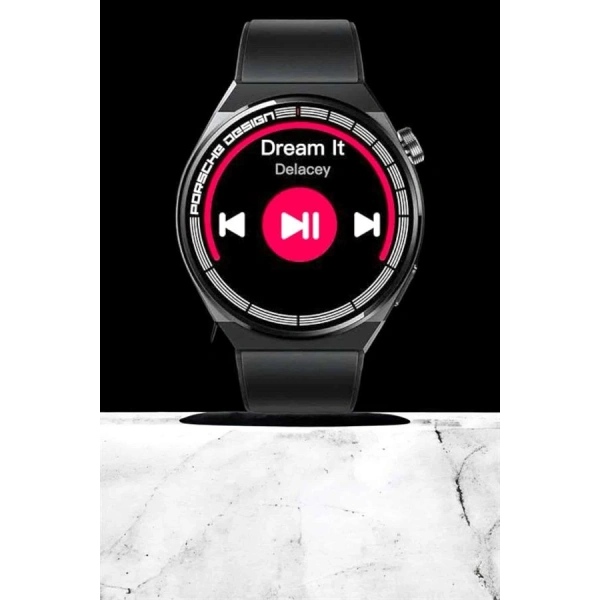 Akıllı Saat Dokunmatik Ekran Sesli Görüşme ve Bildirim Görme Sağlık Takibi