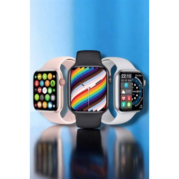Akıllı Saat iOS ve Android ile Uyumlu Şık ve Çok Fonksiyonlu