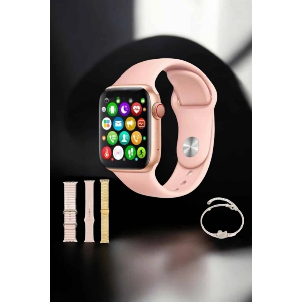 Akıllı Saat Kadınlara Uyku Ve Sağlık Takibi Yapabilen Bileklik Hediyeli