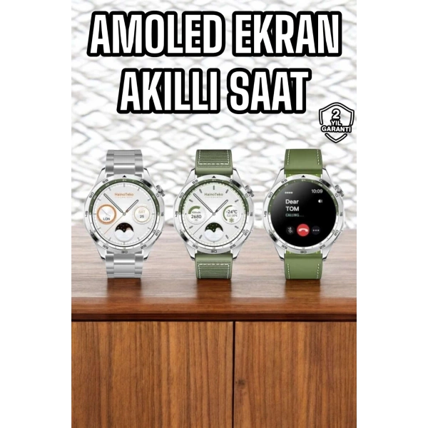 Akıllı Saat Sesli Görüşme Uyku ve Sağlık Takibi NFC Uyumlu