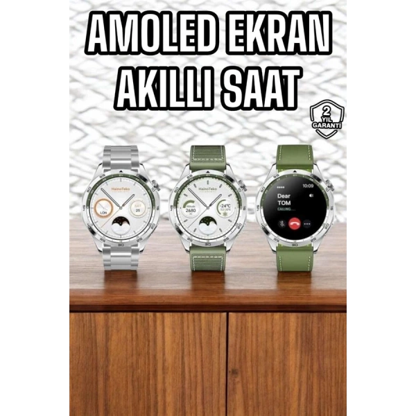 Akıllı Saat Sesli Görüşme Uyku ve Sağlık Takibi NFC Uyumlu