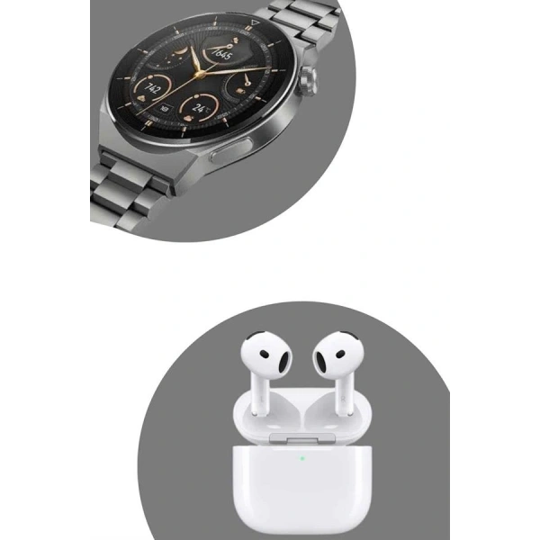 Akıllı Saat ve Kulaklık Seti Bildirim Görme Arama Cevaplama ANC Özelliği