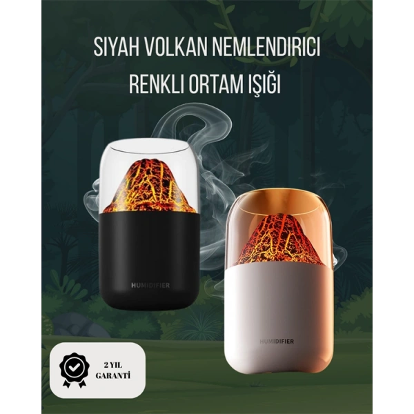 Alev Efektli Ultrasonik Difüzör