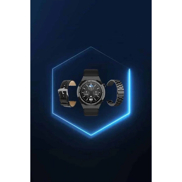 ANC Özellikli Bluetooth Kulaklık ve Amoled Ekran Akıllı Saat Uyku ve Sağlık Takibi Nabız Ölçer