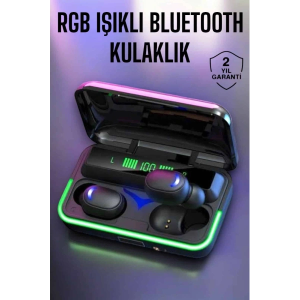 Android Ve İOS Uyumlu Bluetooth Bağlantılı Powerbankli Kulaklık
