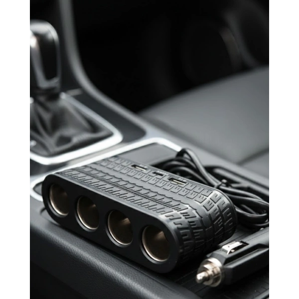 Araç Çakmak Çoklayıcı USB ve Type C Destekli Güçlü ve Güvenli Kullanım