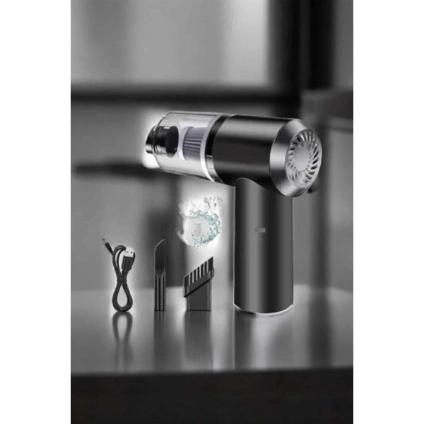 Araç İçi Süpürge Filtreli Şarjlı Süpürge Vakumlu Yıkanabilir