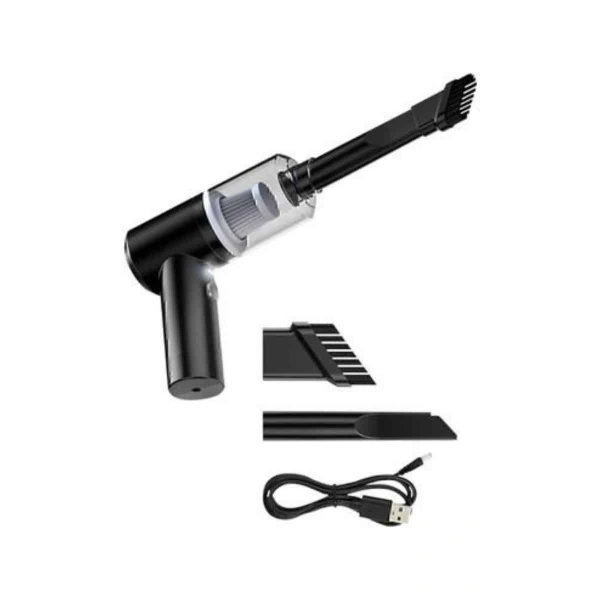 Araç İçi Süpürge Kablosuz Şarjlı Elektrikli Süpürge Elde Taşınabilir