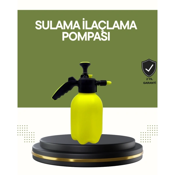 Araç Temizleme Püskürtücü 2L Basınçlı Bakır Nozullu Cila Sprey