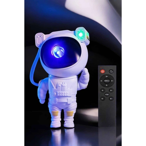 Astronot Görünümlü Projeksiyon Speaker Taşınabilir