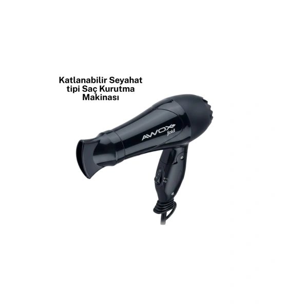 AWOX MİNİ FÖN SİYAH