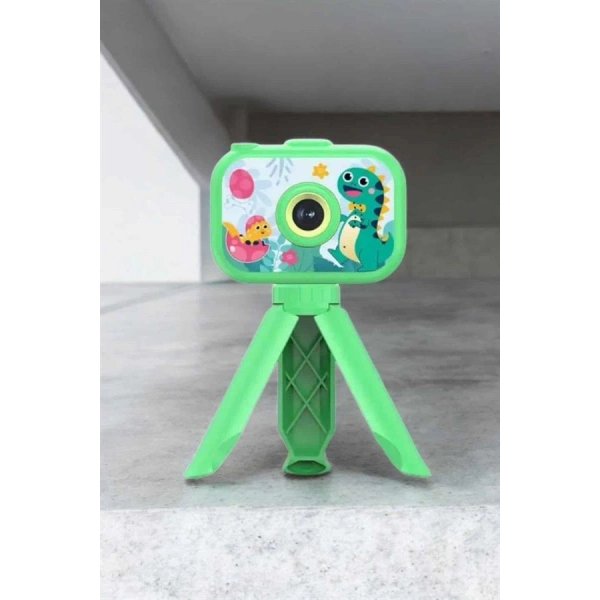 Ayaklı Mini Fotoğraf Makinesi Çocuk Için Eğitici Video Kamera