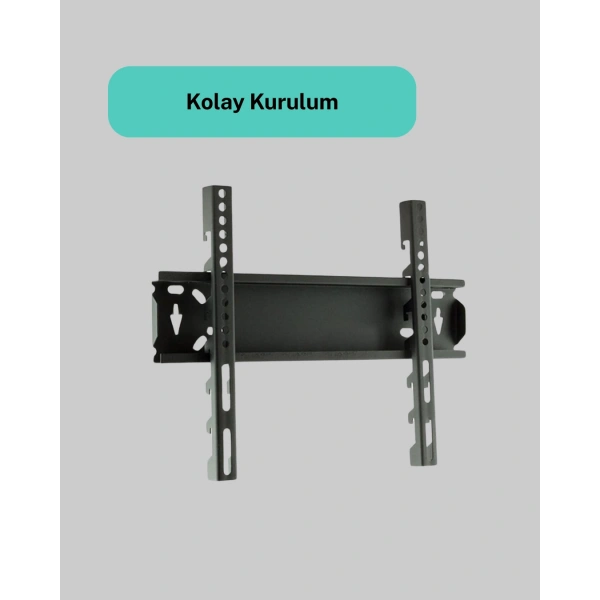 Ayarlanabilir 32-42 İnç LED TV Duvar Askı Braketi 40 kg Taşıma