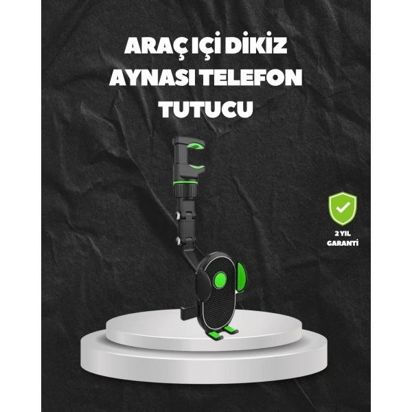 Ayarlanabilir Dikiz Aynası Telefon Tutucu Sağlam ve Şık Tasarım