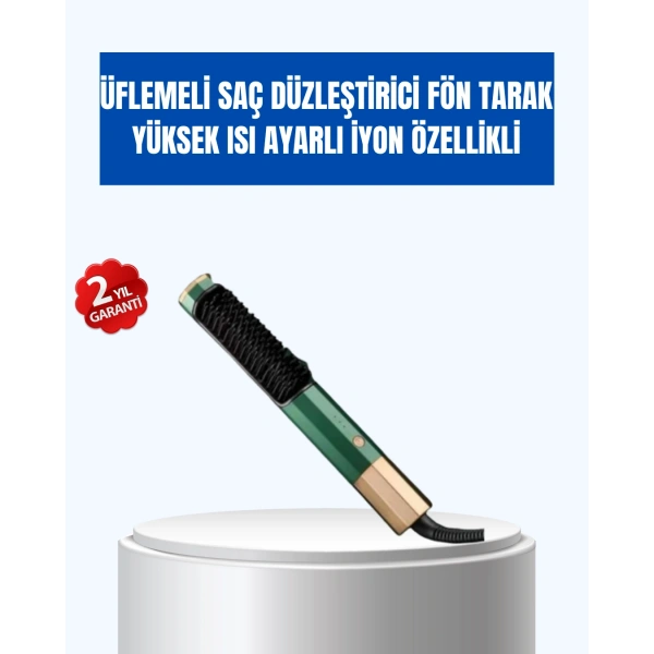 Ayarlanabilir Isı Kontrollü Saç Şekillendirme Seti – Tüm Saç Tipleri İçin Uygun