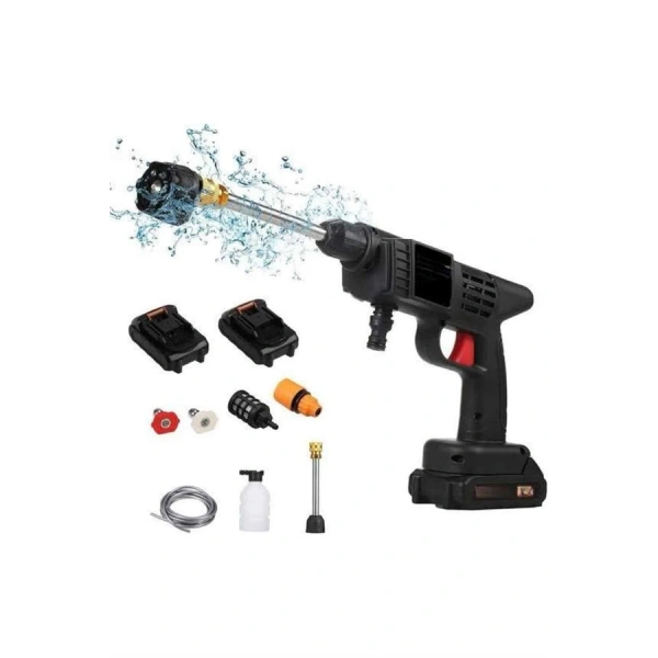 Bahçe Sulama Tabancası Makinesi Yüksek Basınçlı Akülü Yıkama Makinesi