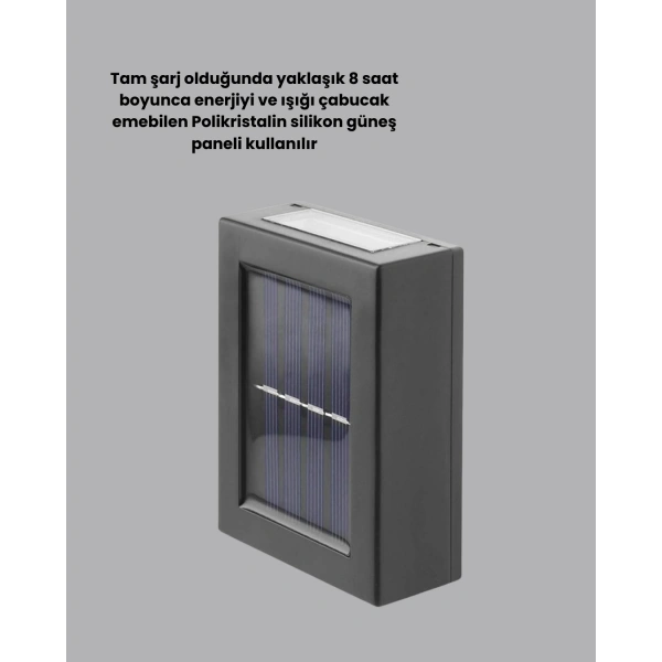 Bahçe ve Balkon İçin Güneş Enerjili Lamba