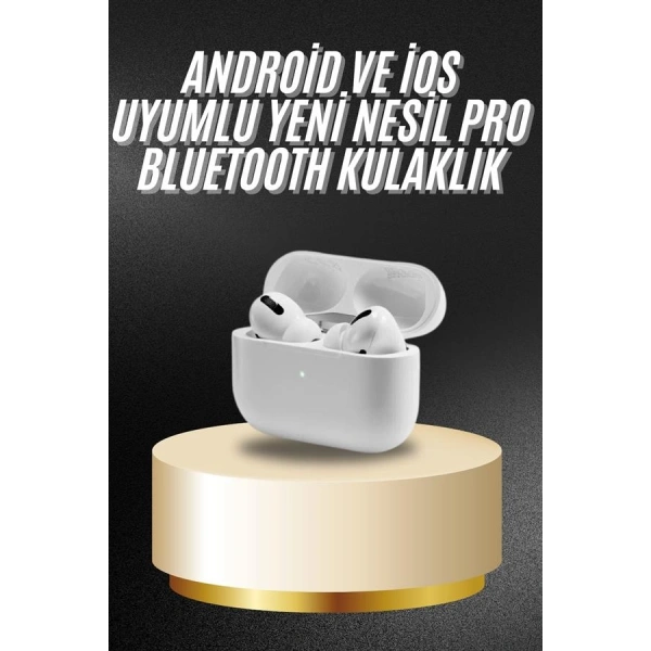 Beyaz Android ve İOS Uyumlu Yüksek Performanslı Uzun Pil Ömrü