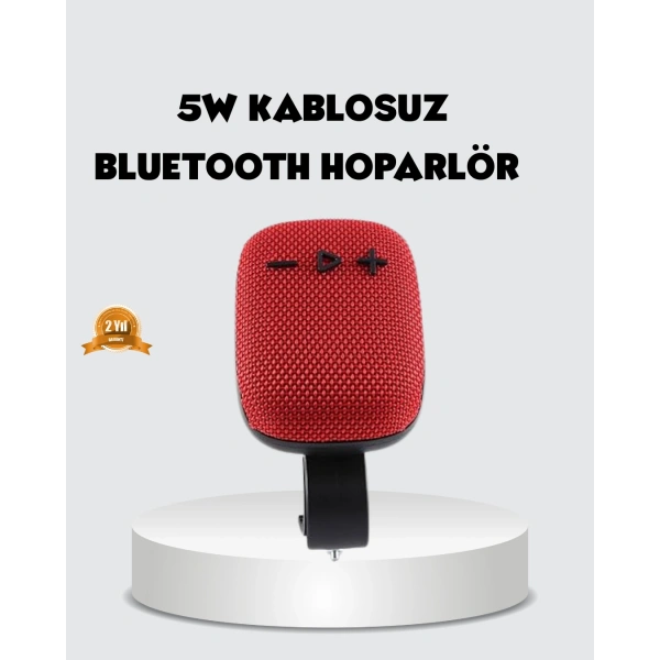Bluetooth 5.1 Kablosuz Hoparlör – Güçlü Bas, FM Radyo ve Çoklu Giriş Destekli