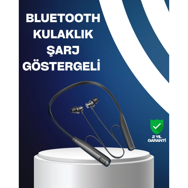 Bluetooth 5.3 Boyun Bantlı Kulaklık – Oyun ve Müzik Modu, SD Kart Desteği