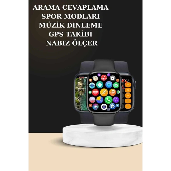 Bluetooth Bağlantılı Kablosuz Kulaklık ve Yeni Nesil Akıllı Saat 5.0 Bluetooth