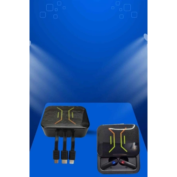 Bluetooth Bağlantılı Kablosuz Kulaklık ve Yeni Nesil Akıllı Saat 5.0 Bluetooth