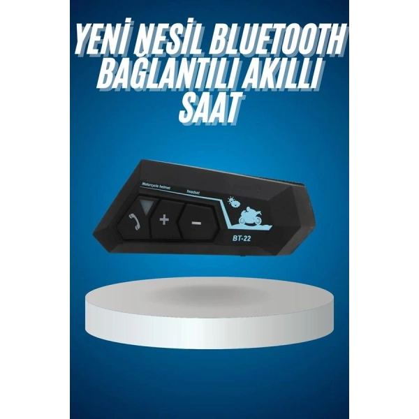 Bluetooth Kask Kulaklığı Intercom 5.0 Bluetooth Android ve İOS Uyumlu