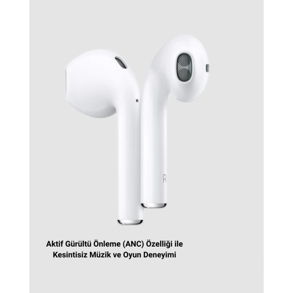 Bluetooth Kulak Üstü Kulaklık – ANC Teknolojili, Mikrofonlu, Konforlu Tasarım