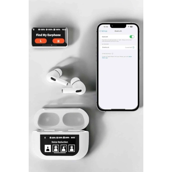 Bluetooth Kulaklık Kulakiçi Güçlü Ses Kaliteli Sesli Asistan