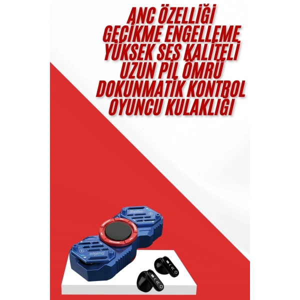 Bluetooth Kulaklık Stres Çarkı ANC Özellikli  Kulaklık