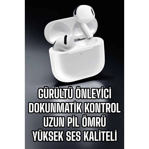 Bluetooth Kulaklık Yeni Nesil Gürültü Önleyici Yüksek Ses Kaliteli Mikrofonlu