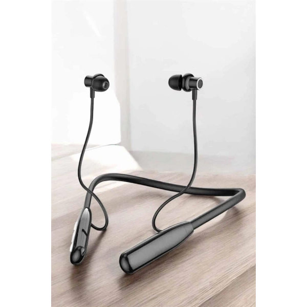 Boyun Bantlı Bluetooth Kulaklık Yüksek Ses Kaliteli 100 Saat Kulaklık
