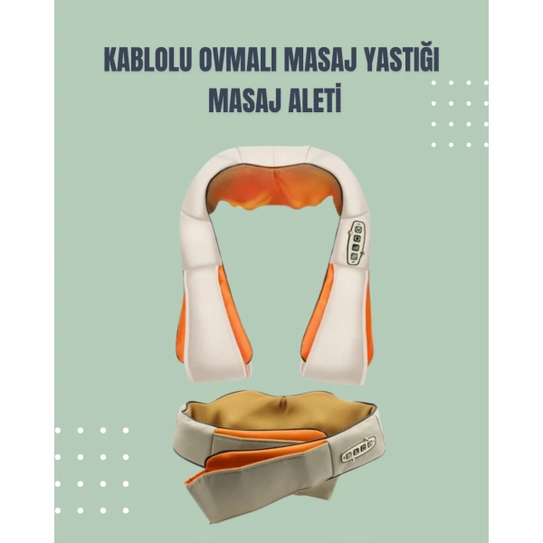 Boyun ve Omuz Masaj Aleti – Ovmalı ve Isıtmalı, Ev Tipi Masaj Deneyimi