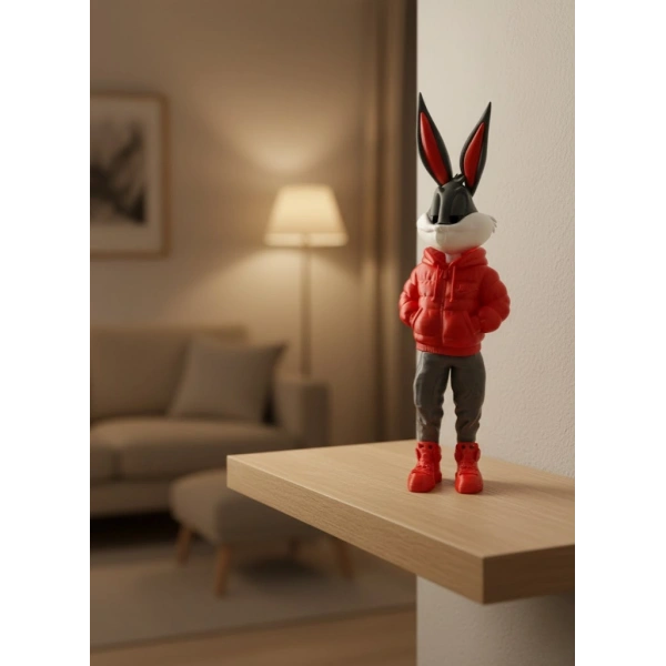Bugs Bunny Dekoratif Figür