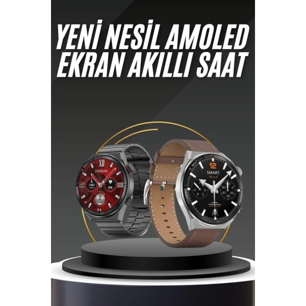 Çağrı Cevaplama Sesli Asistan Çoklu Dil Desteği 5.0 Bluetooth Akıllı Saat