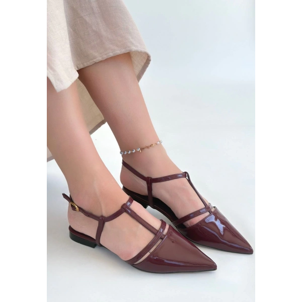 Canca Bordo Rugan Babet Ayakkabı