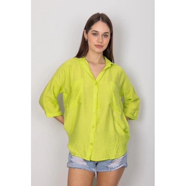 Cepli salaş gömlek t1010