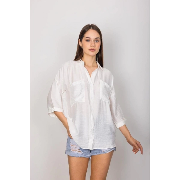 Cepli salaş gömlek t1010